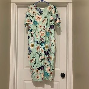 Midi floral dress